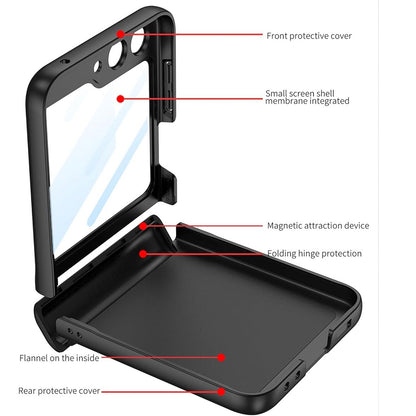 Galaxy Z Flip Series 360° Magnetic Ring Hinge Foldable Case