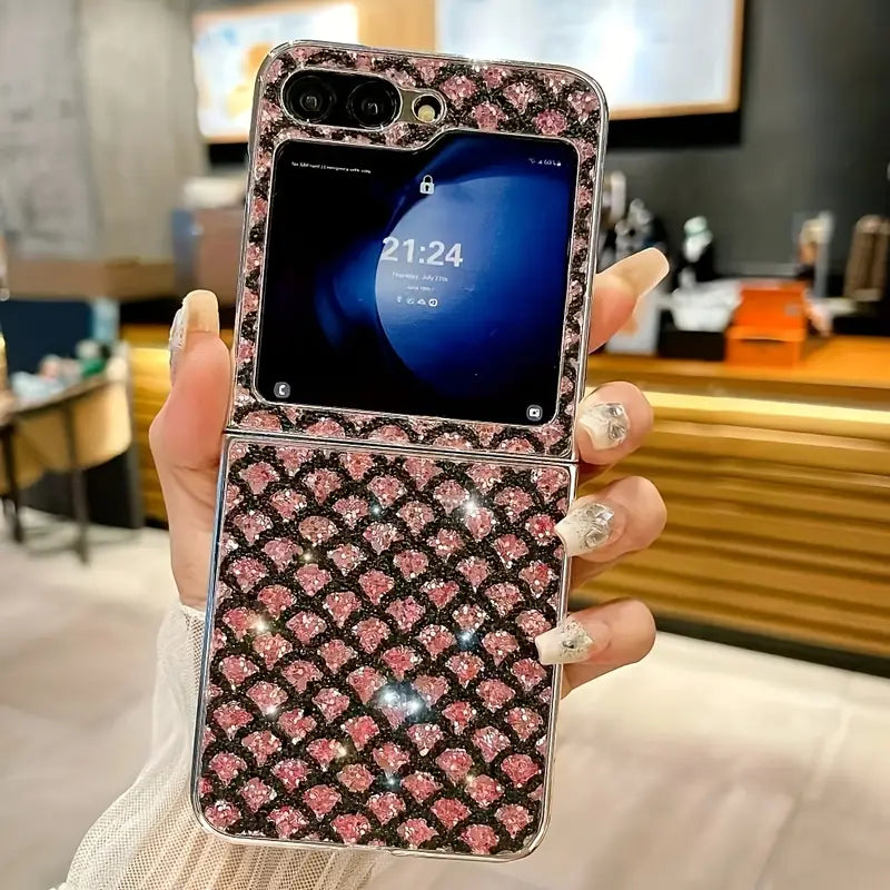 Crystal Glow Shiny Phone Case - Samsung