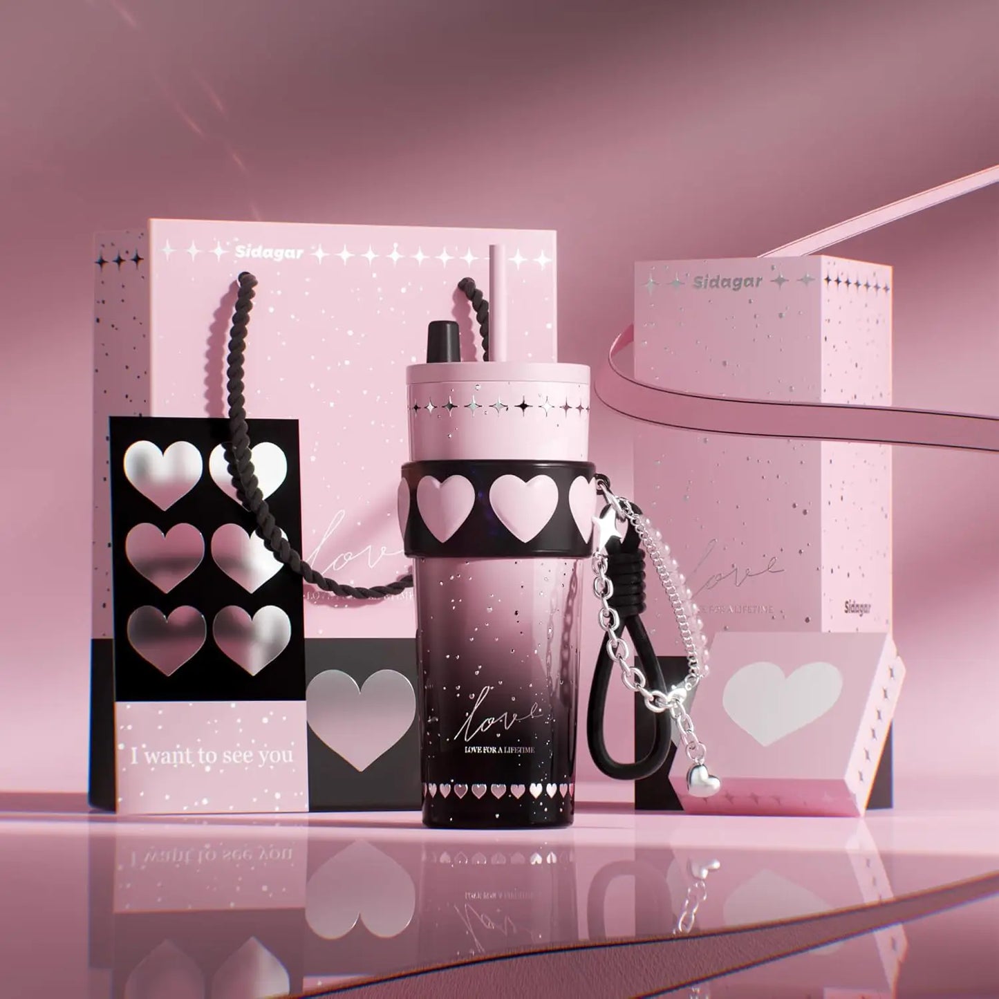 Heartstrings Love Tumbler