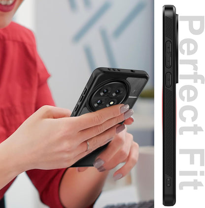 Classic Brushed Black Phone Cover - OnePlus