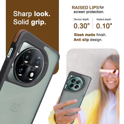 Frosted Ultra Matte Raised Edge Grippy Case - OnePlus
