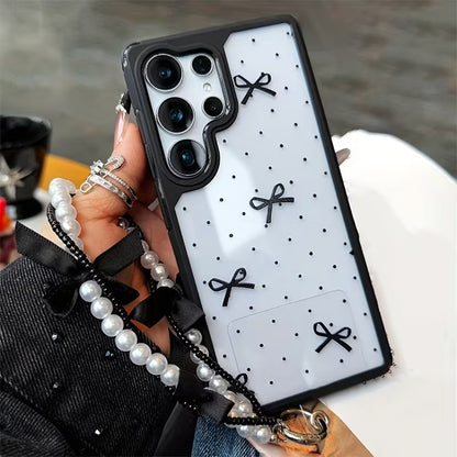 Vintage Ribbon Charm Case