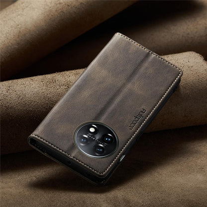 Protective Flip Leather Wallet Case - OnePlus