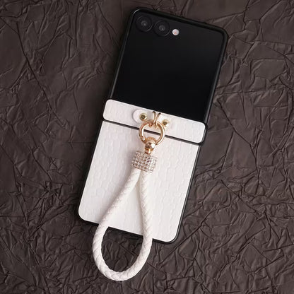 Galaxy Z Flip Series Noble Knot Croco Signature Case