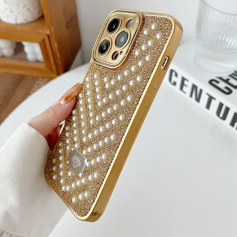 Luxury Pearl Glam Case