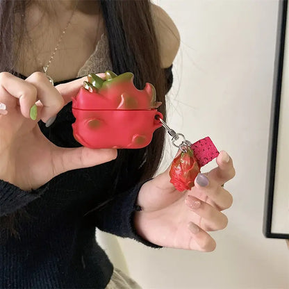 Fruity Charm Case with Keychain - AirPods