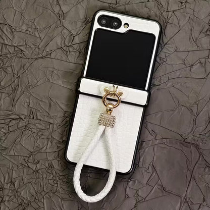 Galaxy Z Flip Series Noble Knot Croco Signature Case