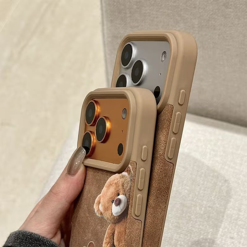 Snuggle Heart Warm Teddy Case