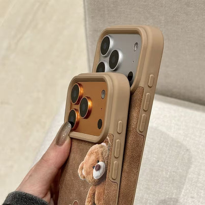 Snuggle Heart Warm Teddy Case