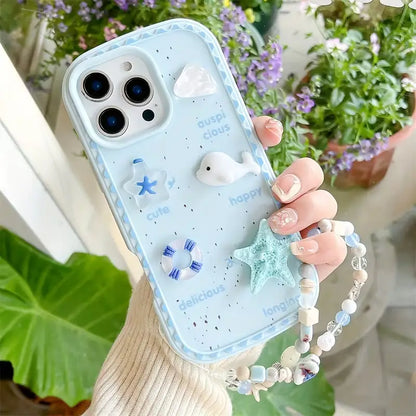 Ocean Breeze Sea Charm Case