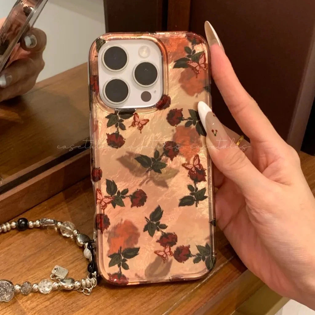 Dreamy Vintage Rose Case
