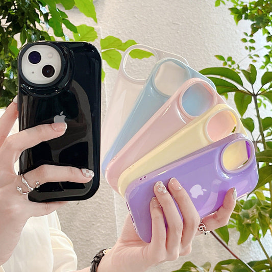 Glossy Pastel Color Burst Shield Case - iPhone