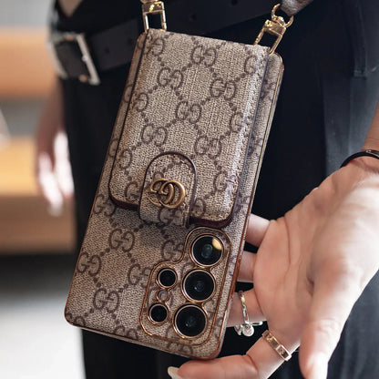 Heritage Bella Icon Wallet Strap Case - Samsung