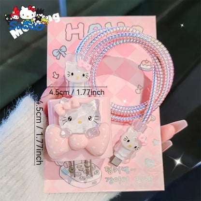 Cute & Cozy Kitty Charger Protector Kit