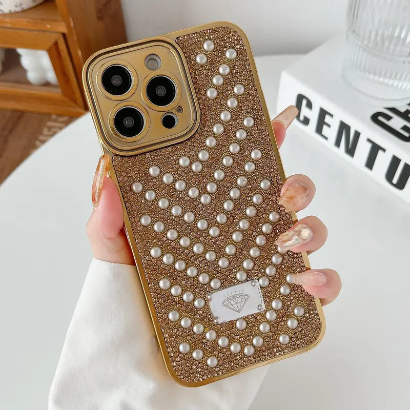Luxury Pearl Glam Case