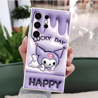 Kawaii Animal Cartoon Phone Case - Samsung