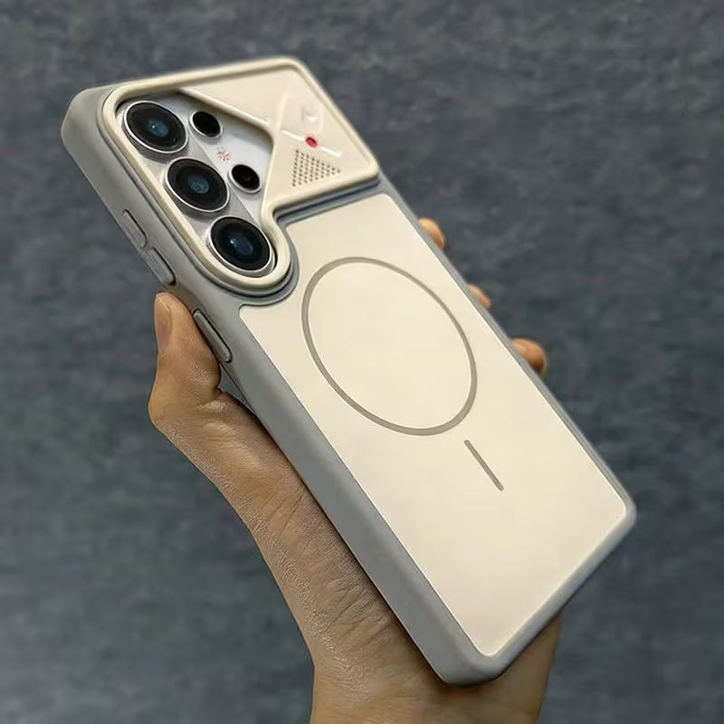 Futuristic Tech Magnetic Armor Case