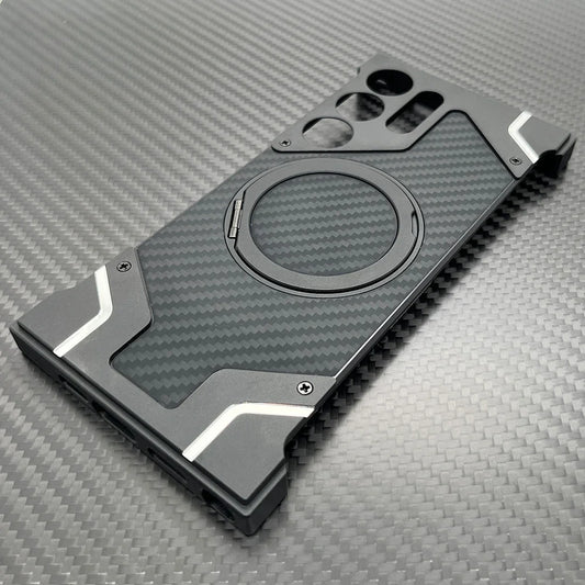 Reinforced Carbon Fiber Armor Case - Samsung