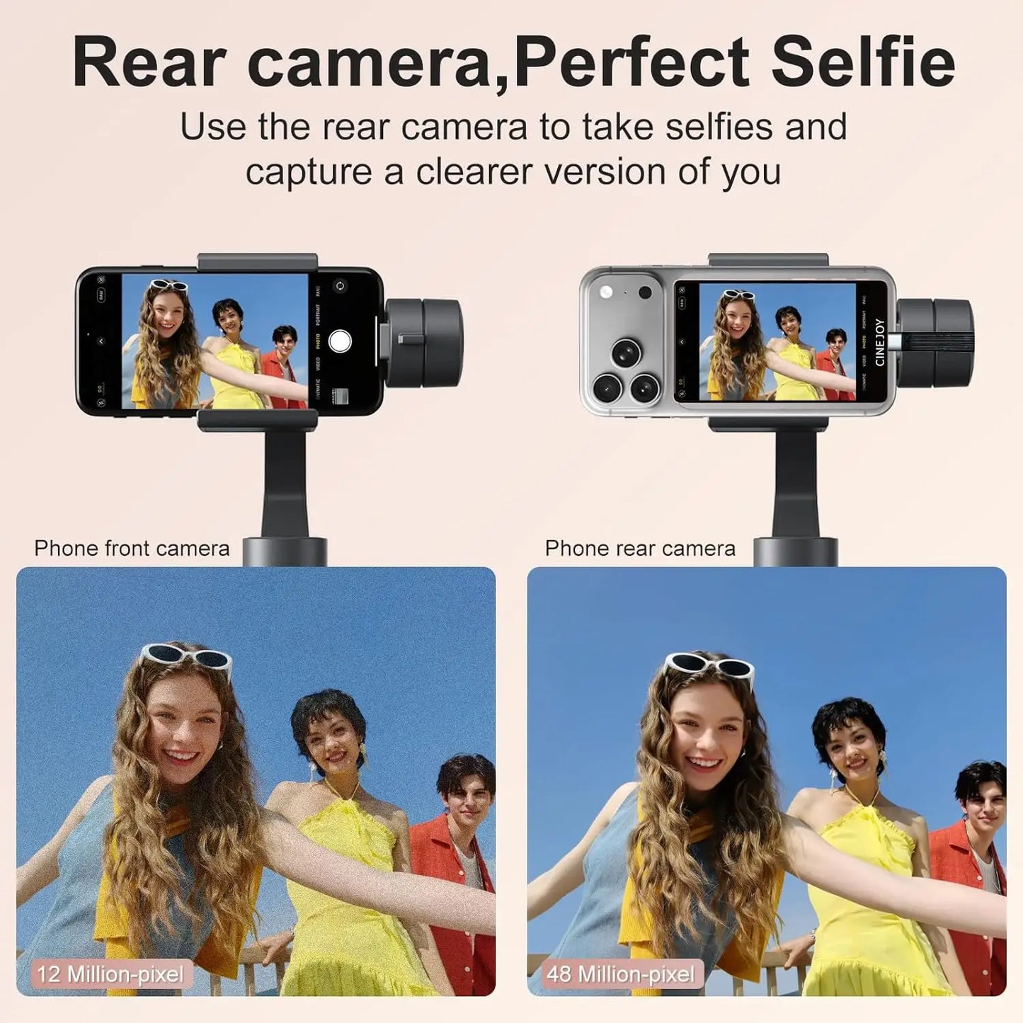 Professional Content Preview Selfie Monitor Screen