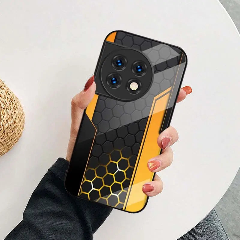 CyberHive Armor Tempered Glass Case - OnePlus