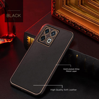 LeatherChrome Edge Defender Case - OnePlus