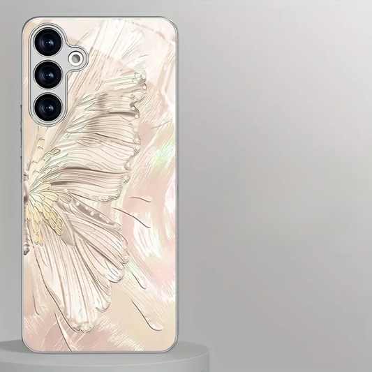 Quicksand Golden Butterfly Case - Samsung