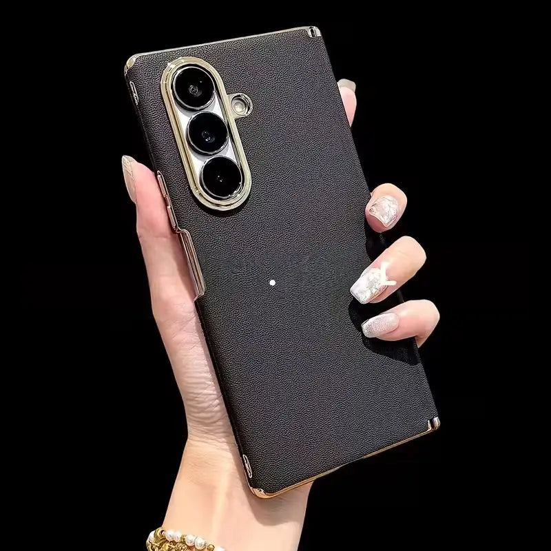 Refined Leather Frame Case