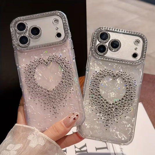 Crystal Heart Drip Luxe Case
