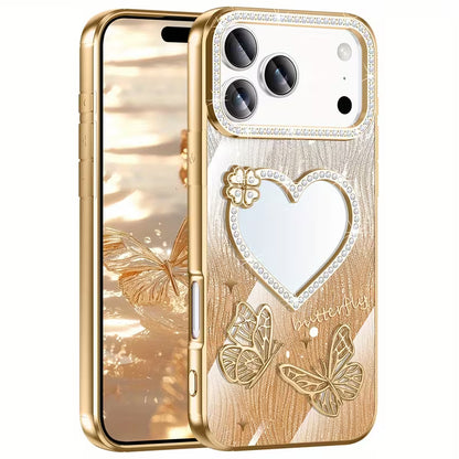 Fairy Wings Heart Mirror Case