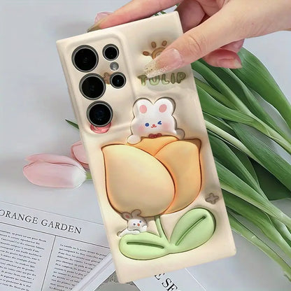 Adorable Tulip Bunny Phone Case - Samsung