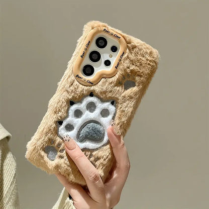Furry Paw Phone Case - Samsung
