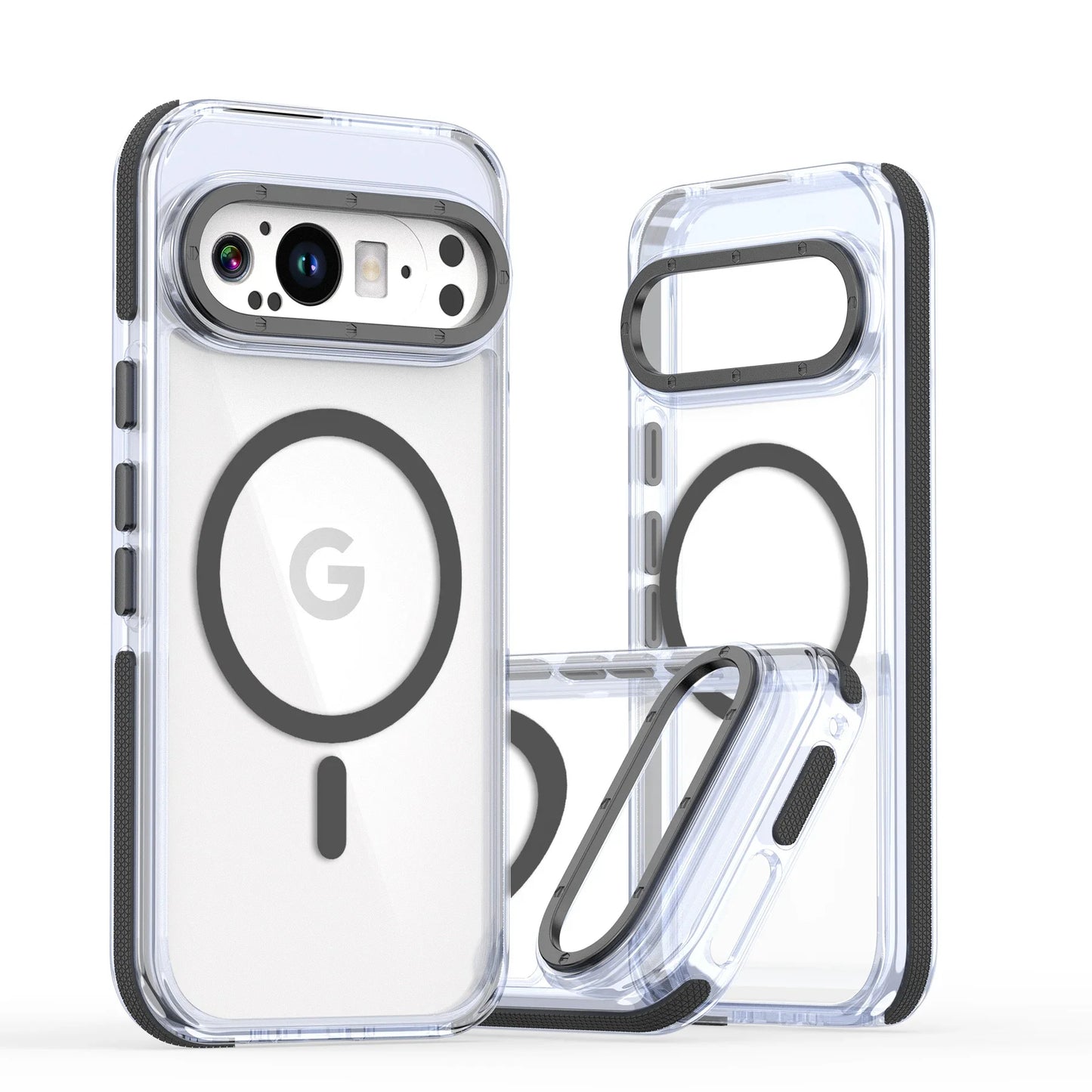 Sleek Clear MagSafe Protective Case- Google Pixel