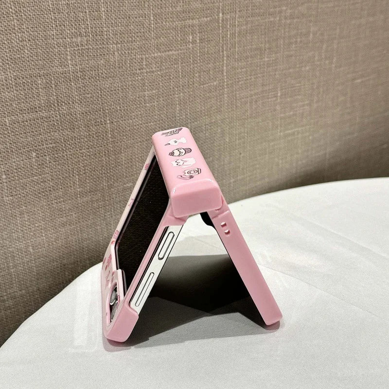 Cute Cat Strawberry Shortcake Case - Samsung