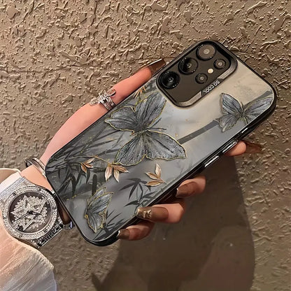 Elegant Chic Butterfly Pattern Case - Samsung
