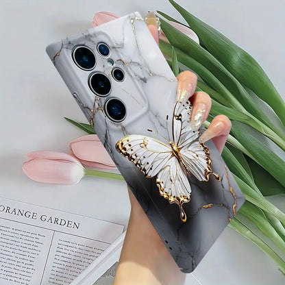 Elegant Butterfly Texture Phone Case - Samsung