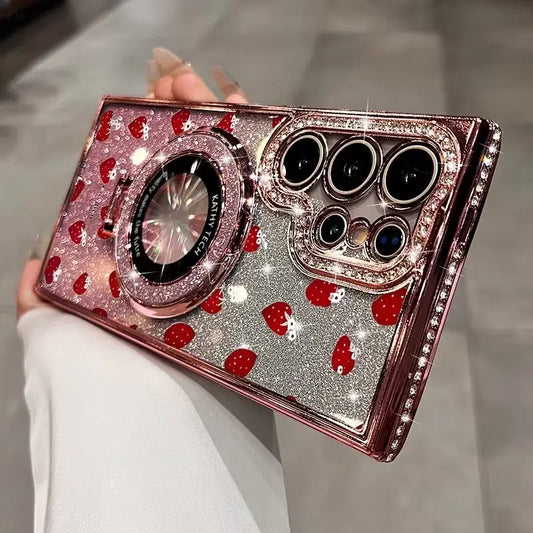 Berry Luxe Shimmer Case