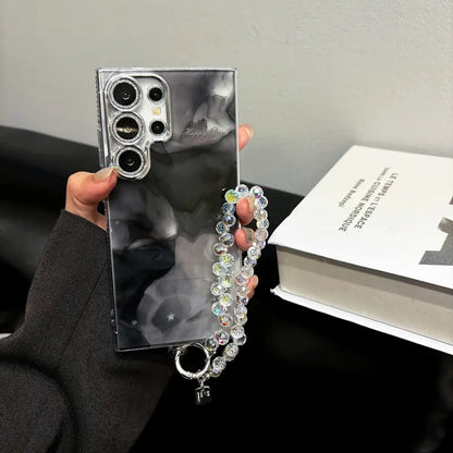 Double Layer Glossy Watercolor Ink Phone Case - Samsung