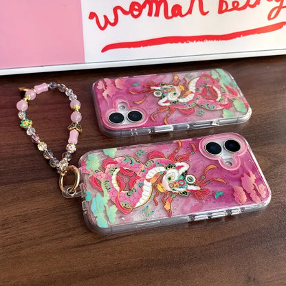Mystical Dragon Glitter Phone Case