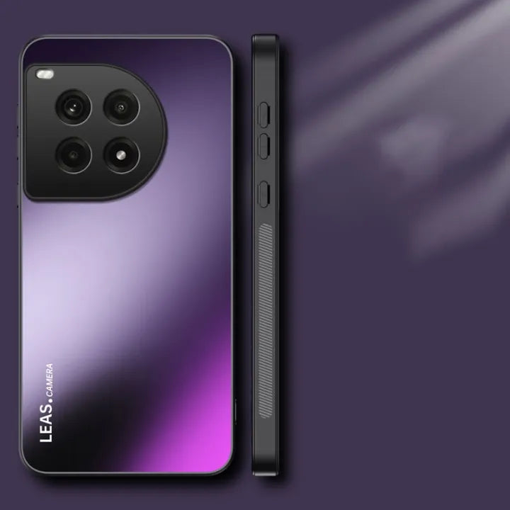 Luxury Mirror Gradient Glass Back Case - OnePlus