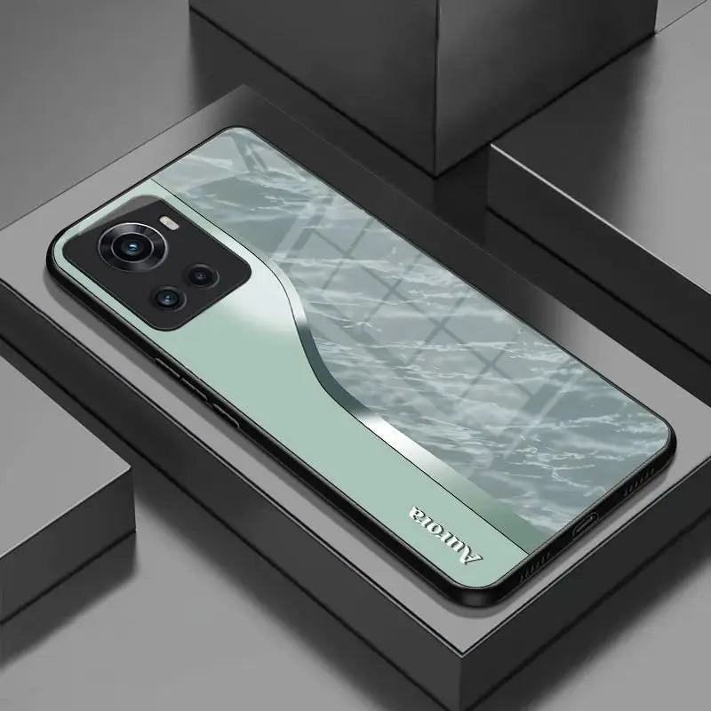 Radiant Aurora Marble Glow Case - OnePlus