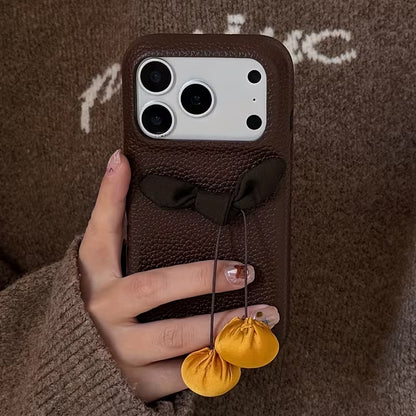 Puffy Dangle Bow Case