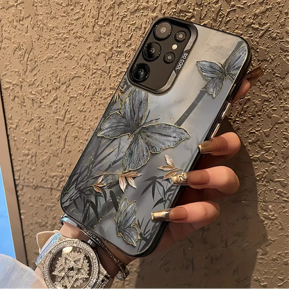 Elegant Chic Butterfly Pattern Case - Samsung