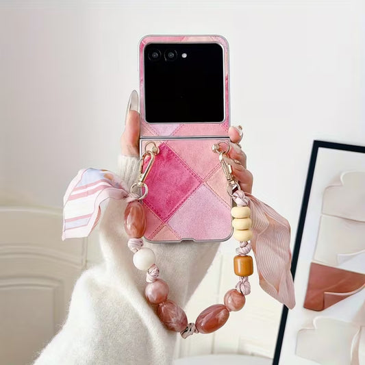 Galaxy Z Flip Series Aristocrat Petals Blossom Carry Case