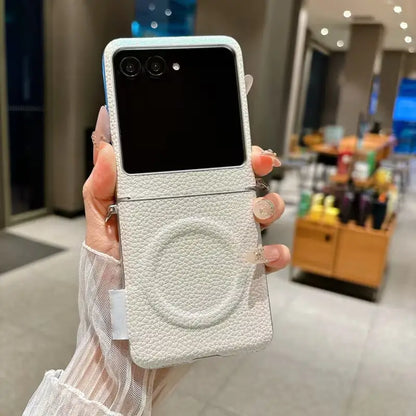 Elegant Blush Leather Case