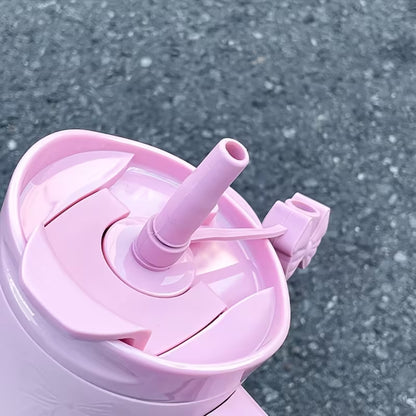 Rosy Ribbon Thermal Insulated Tumbler