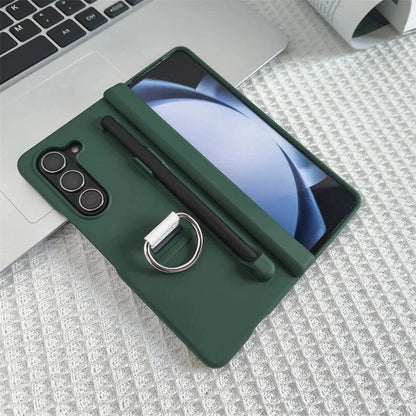 Galaxy Z Fold Series Ergonomic Ring Holder Case
