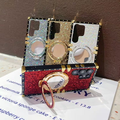 Majestic Mesh Shine Mirror Case