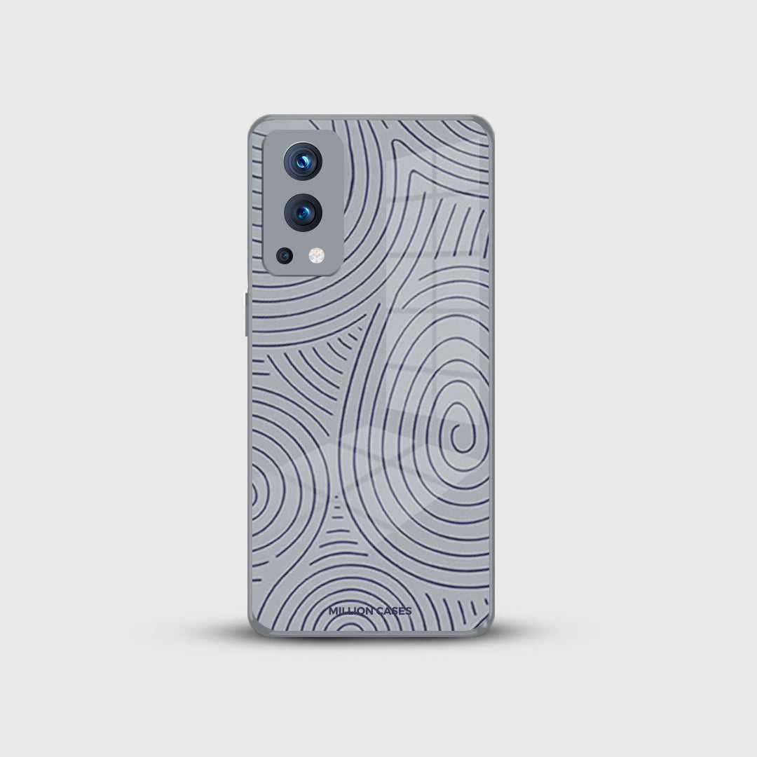 Swirls Pattern Glass Case - OnePlus Nord Series