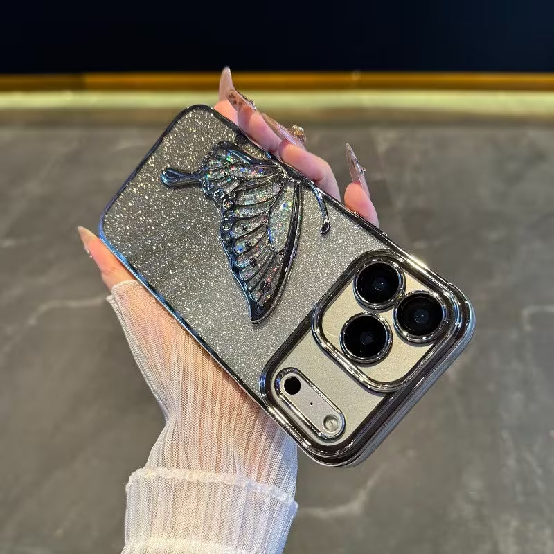 Luxe Sapphire Butterfly Case