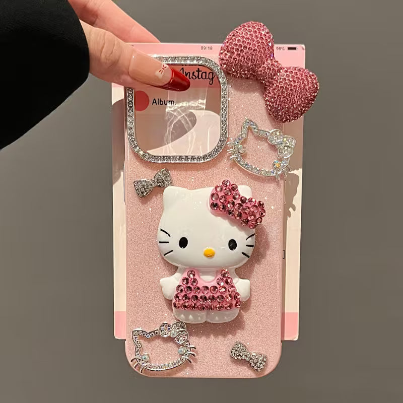 Sparkle Kitty Bow